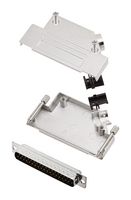 AMPHENOL COMMUNICATIONS SOLUTIONS L17D45ZK37+L717SDC37P D-Sub 连接器, 带后壳, 标准, 插头, D45ZK, 37 触点, DC, 焊接