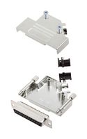 AMPHENOL COMMUNICATIONS SOLUTIONS L17D45ZK25+L77SDB25S D-Sub 连接器, 带后壳, 标准, 插座, D45ZK, 25 触点, DB, 焊接