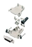AMPHENOL COMMUNICATIONS SOLUTIONS L17DTZF15-RG+L77HDA26S D Sub Connector, With Backshell, HD26, High Density, Receptacle, DTZF-RG, 26 Contacts, DA