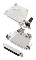 AMPHENOL COMMUNICATIONS SOLUTIONS L17DTZF37-RG+L77HDC62S D Sub Connector, With Backshell, HD62, High Density, Receptacle, DTZF-RG, 62 Contacts, DC