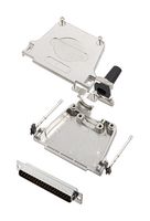 AMPHENOL COMMUNICATIONS SOLUTIONS L17DTZF37-LJS-RG+L717SDC37P D-Sub 连接器, 带后壳, 标准, 插头, DTZF-LJS-RG, 37 触点, DC, 焊接杯