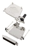 AMPHENOL COMMUNICATIONS SOLUTIONS L17DTZF37-LJS-RG+L717HDC62P D-Sub 连接器, HD, 带后壳, 高密度, 插头, DTZF-LJS-RG, 62 触点, DC, 焊接杯