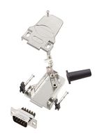 AMPHENOL COMMUNICATIONS SOLUTIONS L17D45ZF25-RG+L717DB25PST D Sub Connector, With Backshell, DB25, Standard, Plug, D45ZF-RG, 25 Contacts, DB, Screw