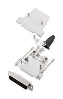 AMPHENOL COMMUNICATIONS SOLUTIONS L17DTSL25-RG-LJS-T+L717HDB44P D-Sub 连接器, HD, 带后壳, 高密度, 插头, DTSL-T-LJS-RG, 44 触点, DB, 焊接杯