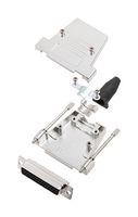 AMPHENOL COMMUNICATIONS SOLUTIONS L17DTSL25-RG-LJS-T+L77HDB44S D-Sub 连接器, HD, 带后壳, 高密度, 插座, DTSL-T-LJS-RG, 44 触点, DB, 焊接杯