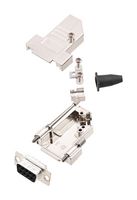 AMPHENOL COMMUNICATIONS SOLUTIONS L17DTSL09-RG-LJS-S+L77SDE09S D-Sub 连接器, 带后壳, 标准, 插座, DTSL-LJS-RG-S, 9 触点, DE, 焊接杯