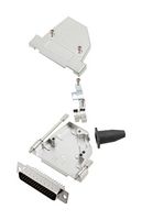 AMPHENOL COMMUNICATIONS SOLUTIONS L17DTSL37-RG-LJS-S+L717HDC62P D-Sub 连接器, HD, 带后壳, 高密度, 插头, DTSL-LJS-RG-S, 62 触点, DC, 焊接杯