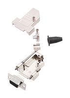 AMPHENOL COMMUNICATIONS SOLUTIONS L17DTSL09-RG-LJS-S+L77HDE15S D-Sub 连接器, HD, 带后壳, 高密度, 插座, DTSL-LJS-RG-S, 15 触点, DE, 焊接杯