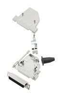 AMPHENOL COMMUNICATIONS SOLUTIONS L17DTSL37-RG-LJS-S+L77HDC62S D-Sub 连接器, HD, 带后壳, 高密度, 插座, DTSL-LJS-RG-S, 62 触点, DC, 焊接杯
