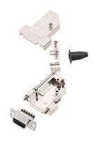 AMPHENOL COMMUNICATIONS SOLUTIONS L17DTSL25-RG-LJS-S+L77DB25SST D-Sub 连接器, 带后壳, 标准, 插座, DTSL-LJS-RG-S, 25 触点, DB, 螺丝