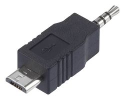 CLEVER LITTLE BOX CLB-JL-8146 连接器适配器, USB 微型, 4 路, 插头, 立体声 - 2.5mm, 4 路, 插头