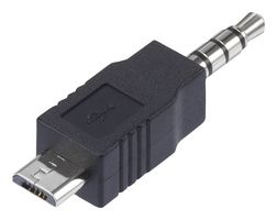 CLEVER LITTLE BOX CLB-JL-8149 连接器适配器, USB 微型, 4 路, 插头, 立体声 - 3.5mm, 4 路, 插头