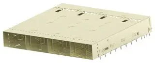 TE CONNECTIVITY 2315853-4 壳罩, OSFP, 1 x 4 (多路), 无散热器, 无光管, 通孔, 压入式