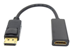 MULTICOMP PRO PS000251 音频适配器, 显示端口插头, HDMI 插座