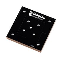 TAOGLAS WLP.2450.50.6.A.08 Patch Antenna, 2.4GHz to 2.5GHz, 2.98dBi Gain, Right Hand Circular Polarisation, Adhesive/Pin