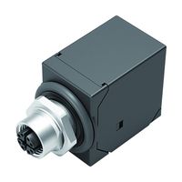 BINDER 09-5287-00-08 连接器适配器, M12, 8 路, 插座, RJ45, 8 路, 插座