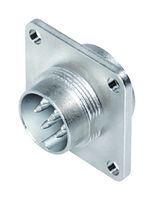 BINDER 09-0127-300-07 圆形连接器, Miniature Circular Connector, 423/723/425 Series, 面板安装插头, 7 触点, 焊接引脚, 螺纹