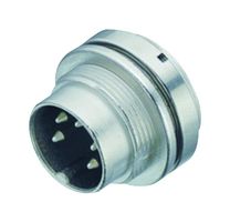 BINDER 09-0463-00-19 圆形连接器, Miniature Circular Connector, 423/723/425 Series, 面板安装插头, 19 触点, 焊接引脚, 螺纹