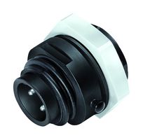 BINDER 09-4223-150-04 Circular Connector, Circular Power Connector, 692/693 Series, Panel Mount Plug, 4 Contacts