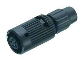 BINDER 99-9476-102-07 圆形连接器, Subminiature Circular Connector, 710 Series, 电缆安装插座, 7 触点, 焊接插座, 卡口