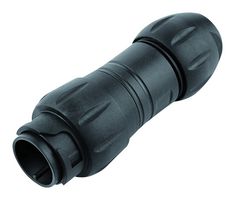 BINDER 99-6489-000-05 Circular Connector, Circular Power Connector, HEC 696 Series, Cable Mount Plug, 4 Contacts