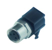 BINDER 99-3390-282-04 传感器连接器, 768/718 Series, M8, 母, 4路, PCB插座, 直角面板安装
