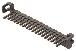 MOLEX 201650-2180 连接器配件, 18路，灰色, 端子位置固定器, Molex Spot-On 201647 和 201644 系列单排和双排插座连接器外壳, Spot-On 201650 Series