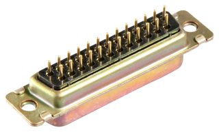 TE CONNECTIVITY - AMP 1218124-4 D Sub Connector, Standard, Plug, AMPLIMITE 109, 37 Contacts, DC, Solder