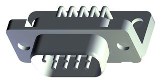 TE CONNECTIVITY - AMP 1218441-1 D-Sub 连接器, 标准, 插头, AMPLIMITE 109, 9 触点, DE, 焊接