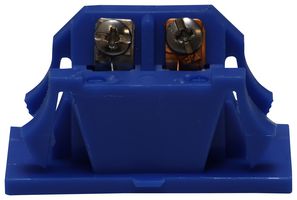 OMEGA SPJ-T-F Thermocouple Connector, Standard, Blue, Snap-In Panel, Socket, Type T, 30.4 mm, ANSI, SPJ Series