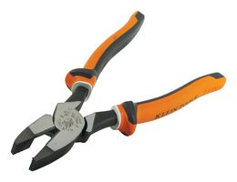 KLEIN TOOLS 20009NEEINS Combination Plier, VDE, Side Cutting, 241 mm Overall Length, Klein VDE Series