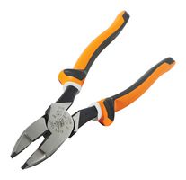 KLEIN TOOLS 2139NEEINS Combination Plier, VDE, Side Cutting, Slim Handle, 241 mm Overall Length, Klein VDE Series