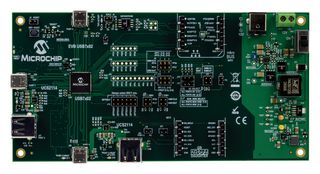 MICROCHIP EVB-USB7002 评估板, USB7002 USB C集线器控制器, 4端口, 高速