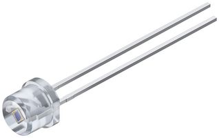 AMS OSRAM GROUP SFH 203 P 光电二极管, 75°半灵敏度, 1nA暗电流, 850nm, T-1 3/4 (5mm)-2引脚