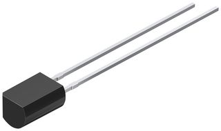 AMS OSRAM GROUP SFH 205 FA 光电二极管, 60°半灵敏度, 2nA暗电流, 900nm, T-1 3/4 (5mm)-2引脚