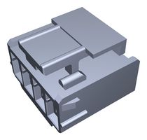 MOLEX 51163-0400 连接器外壳, Mini-Lock 51163, 插座, 4 路, 2.5 mm, 50752压接端子