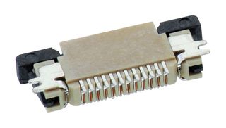 WURTH ELEKTRONIK 68711414522 FFC / FPC Board Connector, 0.5 mm, 14 Contacts, WR-FPC, Surface Mount, Bottom, 1 Row