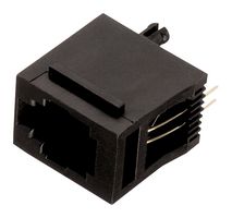 WURTH ELEKTRONIK 615004144121 模块连接器, 模制插座, 1 x 1 (端口), 6P4C, 通孔安装