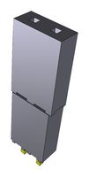 SAMTEC ESQ-102-33-G-S PCB插座, 高架, 板至板, 2.54 mm, 1 排, 2 触点, 通孔安装, ESQ