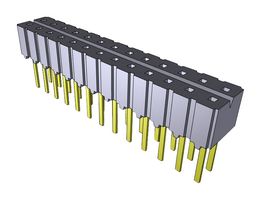 SAMTEC CES-113-02-T-D PCB插座, 板至板, 2.54 mm, 2 排, 26 触点, 通孔安装, CES
