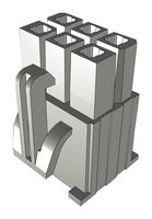 SAMTEC IPBD-03-D 连接器外壳, IPBD, 插座, 6 路, 4.19 mm, Samtec CC69系列插座触芯