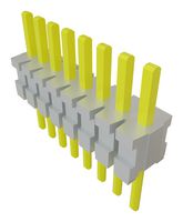 SAMTEC TMS-108-02-L-S 引脚针座, 板至板, 1.27 mm, 1 排, 8 触点, 通孔安装, TMS