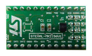 STMICROELECTRONICS STEVAL-MKI196V1 附加板, LSM6DSO iNEMO 6DoF IMU, 物联网开发, DIL-24占地