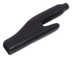 DELTRON COMPONENTS 302-0100 Connector Accessory, Black, Insulating Cover, Alligator Clips