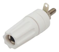 DELTRON COMPONENTS 552-0600 接线柱, 552 Series, 16 A, 50 V, 镀镍触芯, 面板安装, 白色