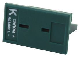OMEGA MPJ-KI-F, 热电偶连接器,微型,绿色,面板,6 个插座,1 排,K 型,16.7 mm,IEC,MPJ 系列