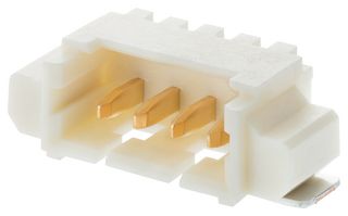 MOLEX 53261-7002 引脚针座, 直角, 线至板, 1.25 mm, 1 排, 2 触点, 表面安装直角, PicoBlade 53261 Series