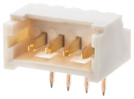 MOLEX 53048-0650 引脚针座, 直角, 信号, 线至板, 1.25 mm, 1 排, 6 触点, 通孔直角, PicoBlade 53048