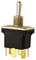 C&K COMPONENTS PT201SQQ 拨动开关, 开-无-开, DPDT, 不发光, PT Series, 面板安装, 15 A