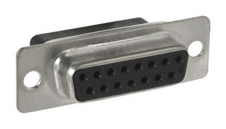 AMP - TE CONNECTIVITY 1757820-7... 连接器外壳, D-Sub, 15 路, D Sub, DA, AMPLIMITE 109, 插座, 钢主体